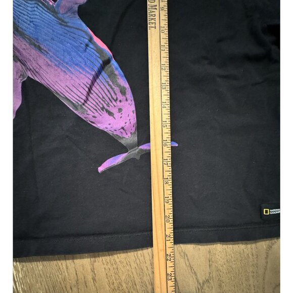 National Geographic Oceans Lifestyle Collection women T shirt xxl Boxy Sea Whale - Picture 5 of 7